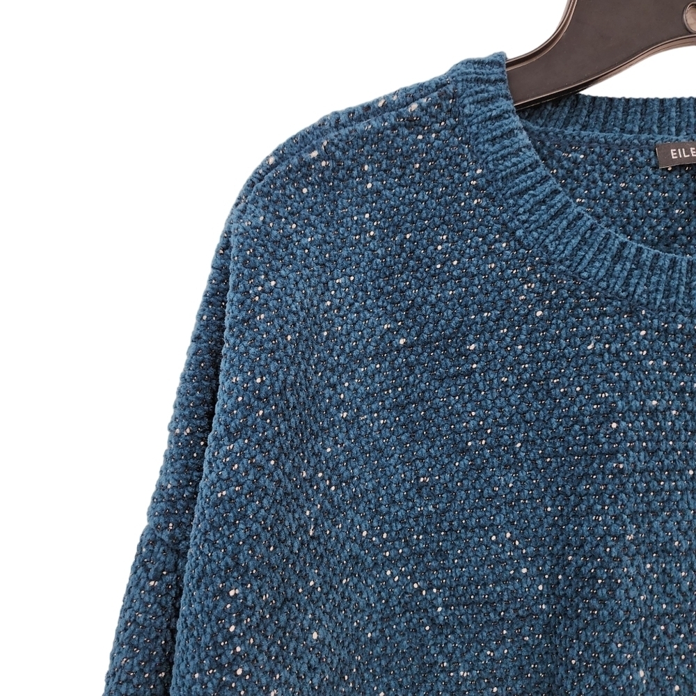 Eileen Fisher Women's Tweedy Organic Cotton Box-Top - S - Picture 2 of 6